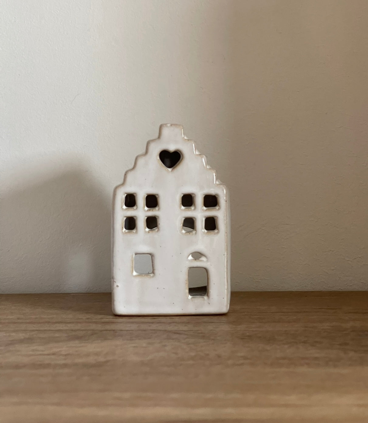 Rustic House With Led T-Light