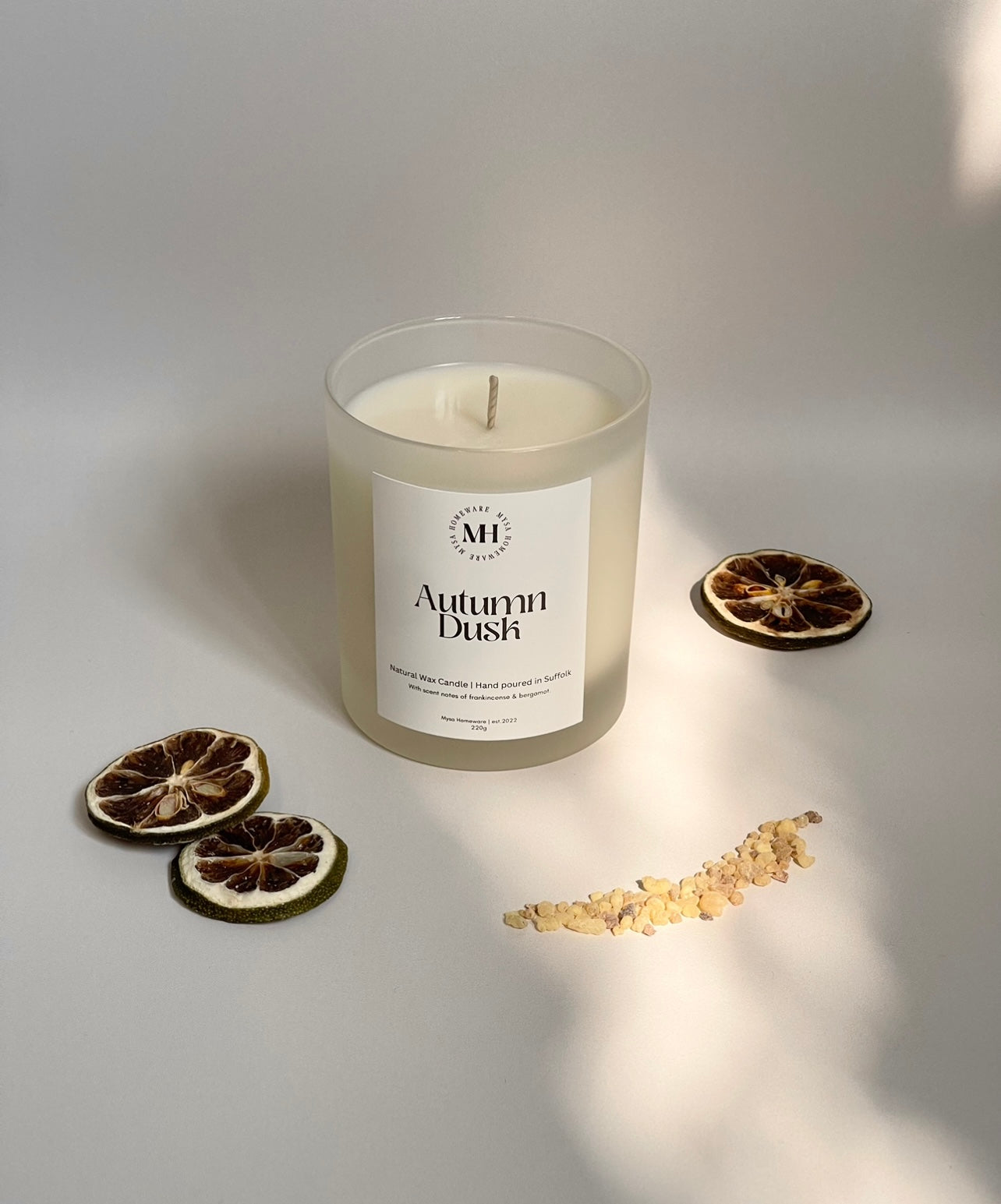 Autum Dusk Handmade Candle - 220g