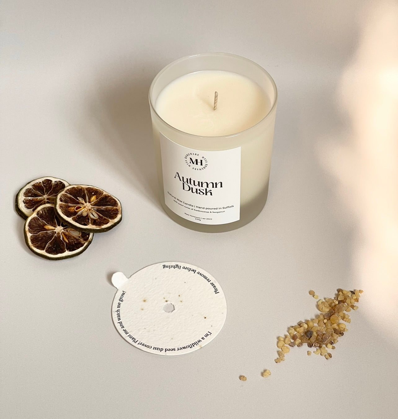 Autum Dusk Handmade Candle - 220g