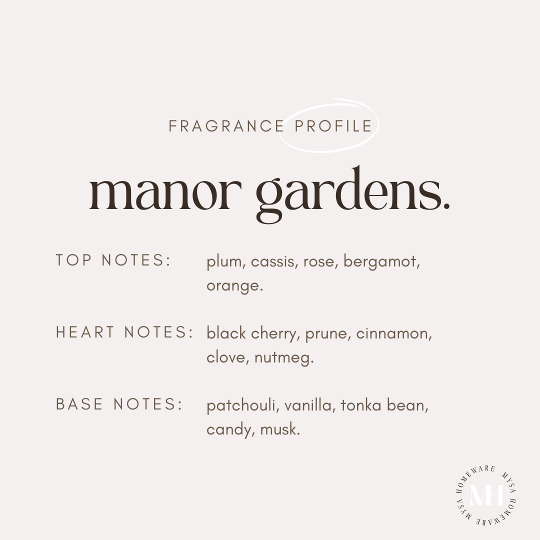 Manor Gardens Reed Diffuser