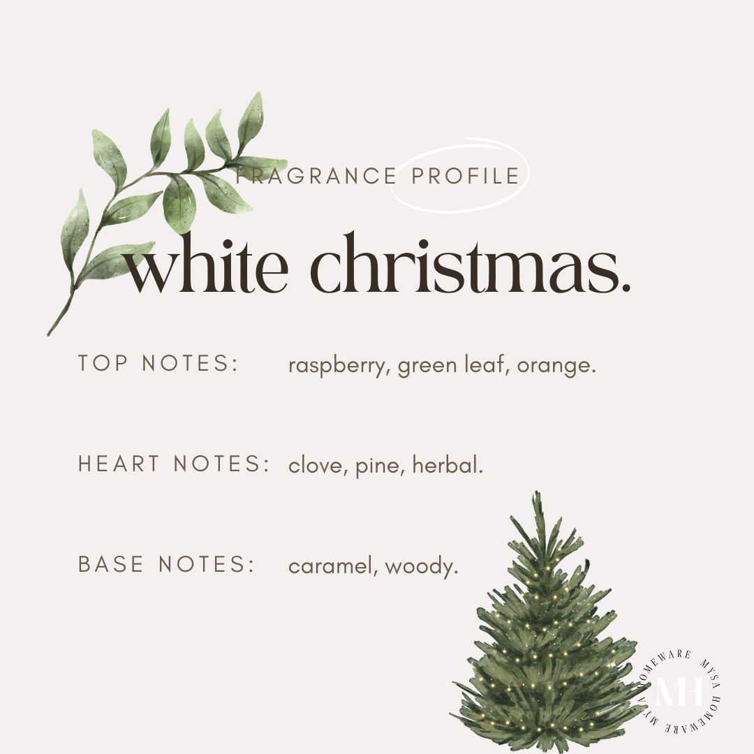 White Christmas Wax Melts Pack of 4 - Limited Edition