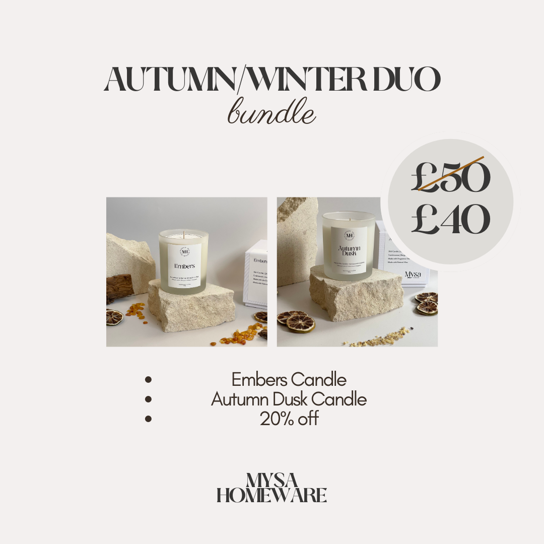 The Autumn/Winter Candle Duo Black Friday Bundle