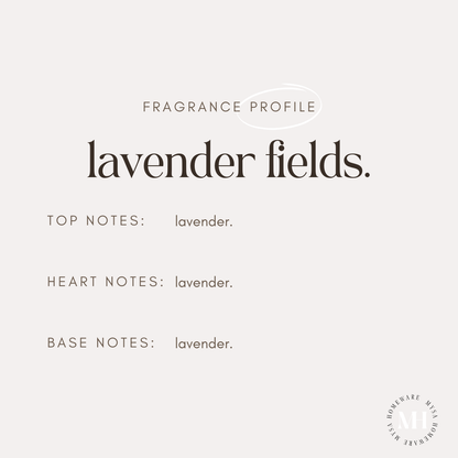 Lavender Fields Botanical Wax Melt - Pack of 4