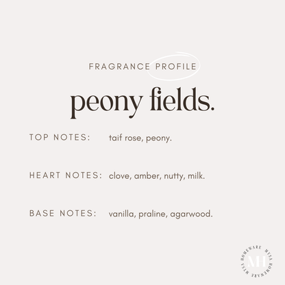 Peony Fields Reed Diffuser