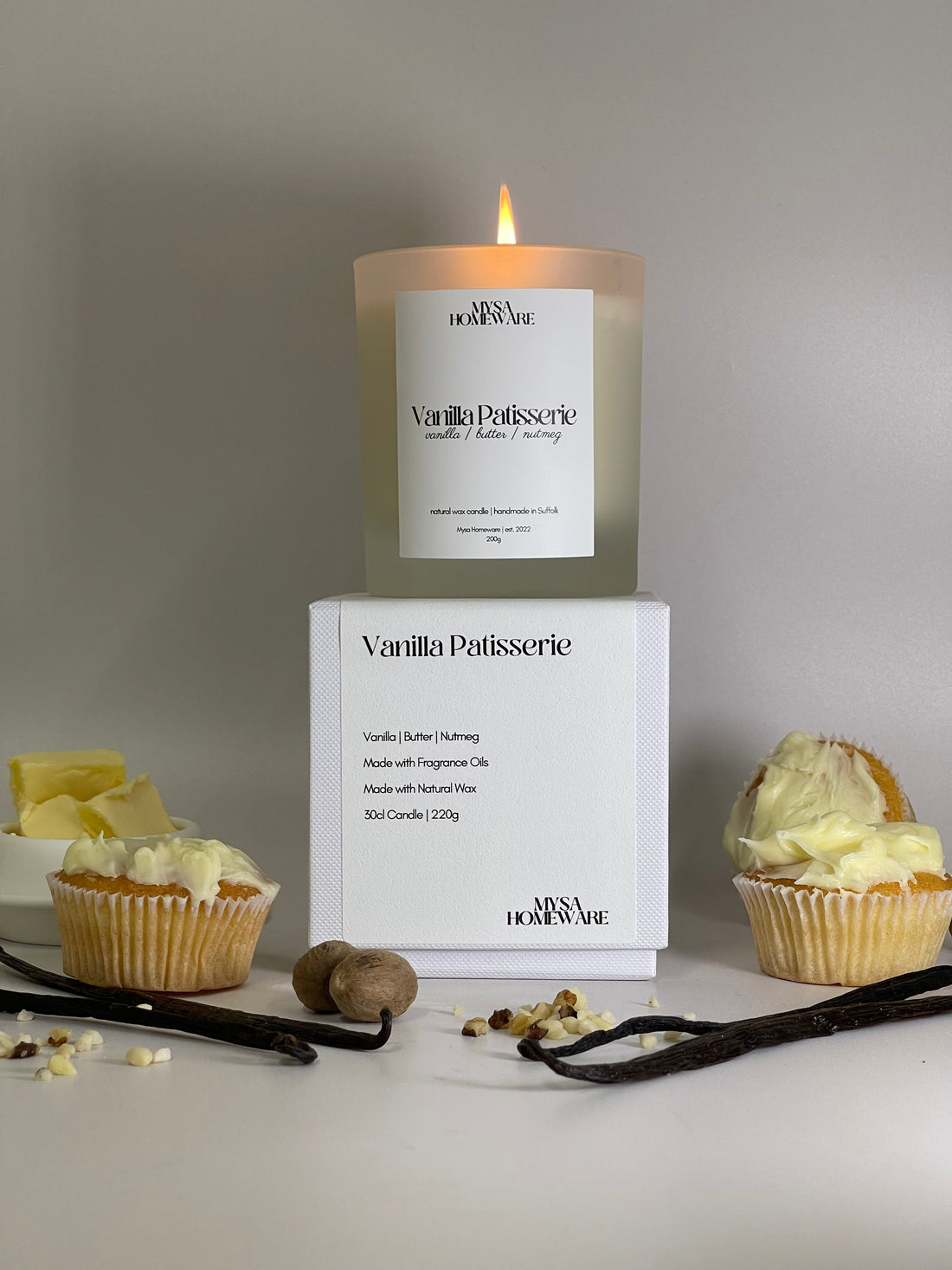 Vanilla Patisserie Candle