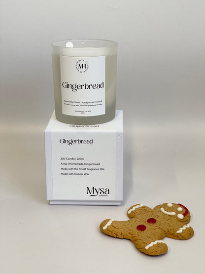 Gingerbread Handmade Candle - Limited Edition